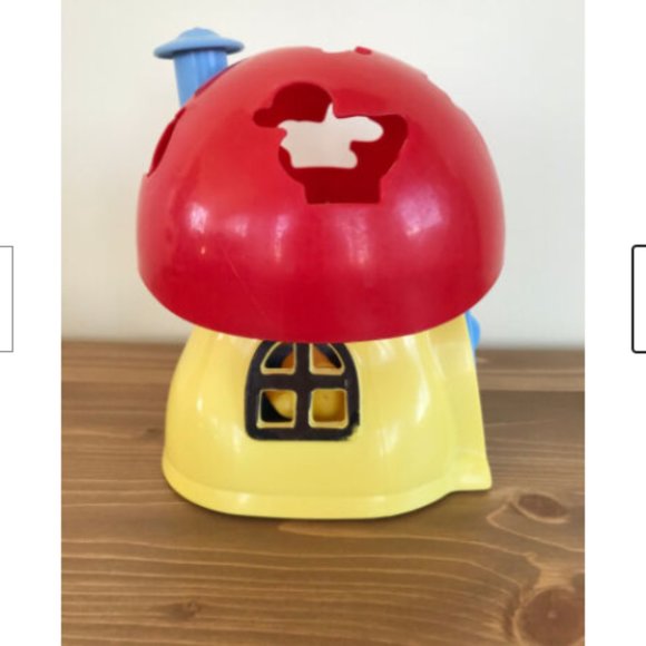 Vtg Lesney Matchbox Shape Sorter Mushroom Toadstool Toy House 1981 LL-4200 - Picture 2 of 8